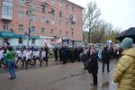 Студенты РИИ АлтГТУ по традиции возглавили колонну Всероссийской акции «Бессмертный полк»