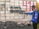 В Рубцовске активисты закрасили более 700 надписей с рекламой наркотиков.